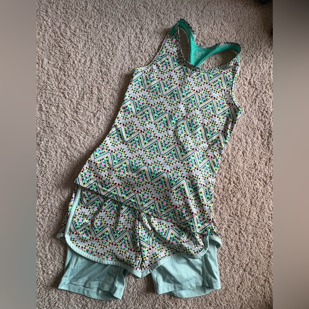 Girls Everlast 2 pc workout sporty outfit